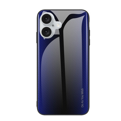 Texture Gradient Glass TPU Phone Case