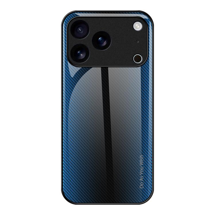Texture Gradient Glass TPU Phone Case