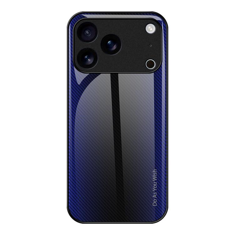Texture Gradient Glass TPU Phone Case