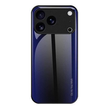 Texture Gradient Glass TPU Phone Case