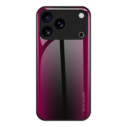 Texture Gradient Glass TPU Phone Case