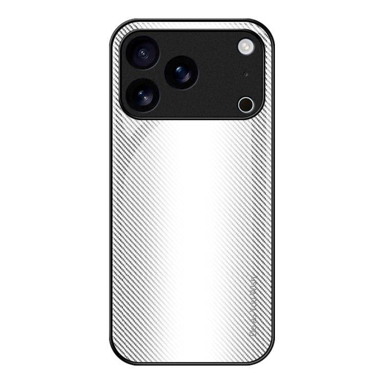 Texture Gradient Glass TPU Phone Case