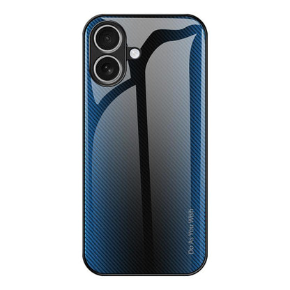 Texture Gradient Glass TPU Phone Case