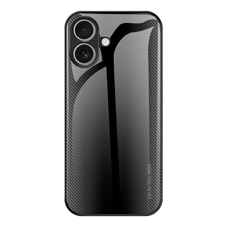 Texture Gradient Glass TPU Phone Case