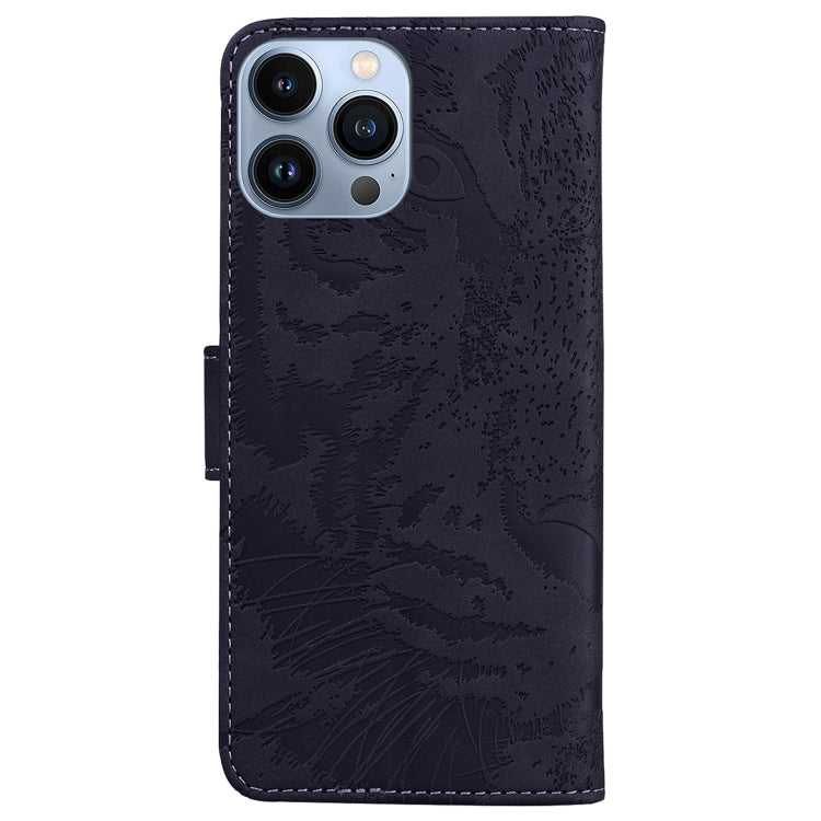 Tiger Embossing Pattern Leather Phone Case