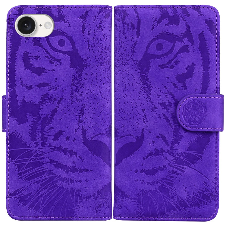 Tiger Embossing Pattern Leather Phone Case