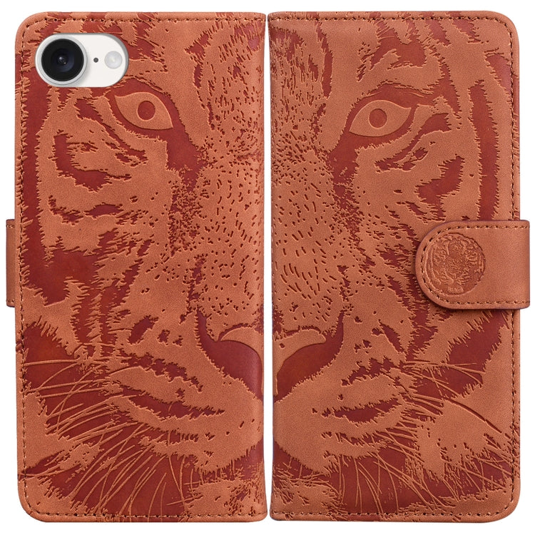 Tiger Embossing Pattern Leather Phone Case