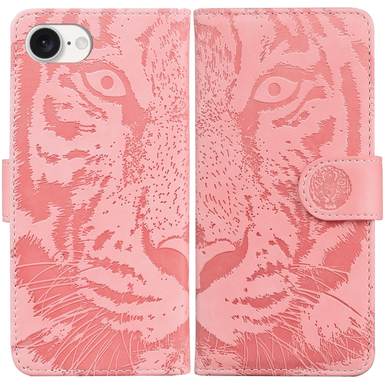 Tiger Embossing Pattern Leather Phone Case
