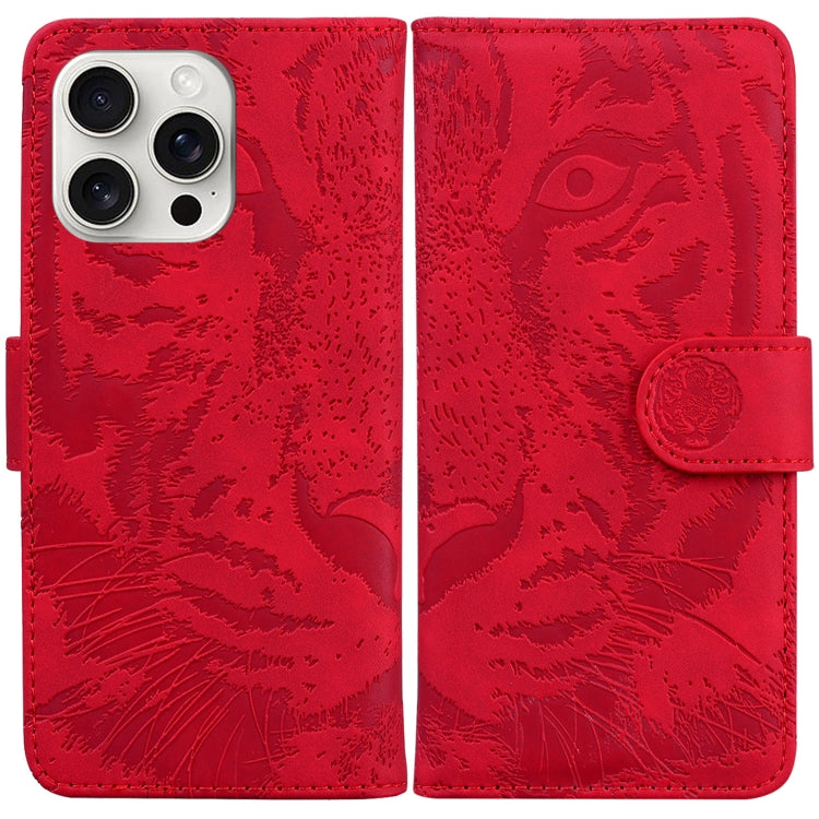 Tiger Embossing Pattern Leather Phone Case
