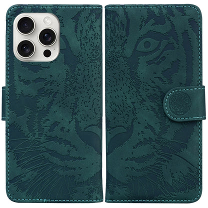 Tiger Embossing Pattern Leather Phone Case