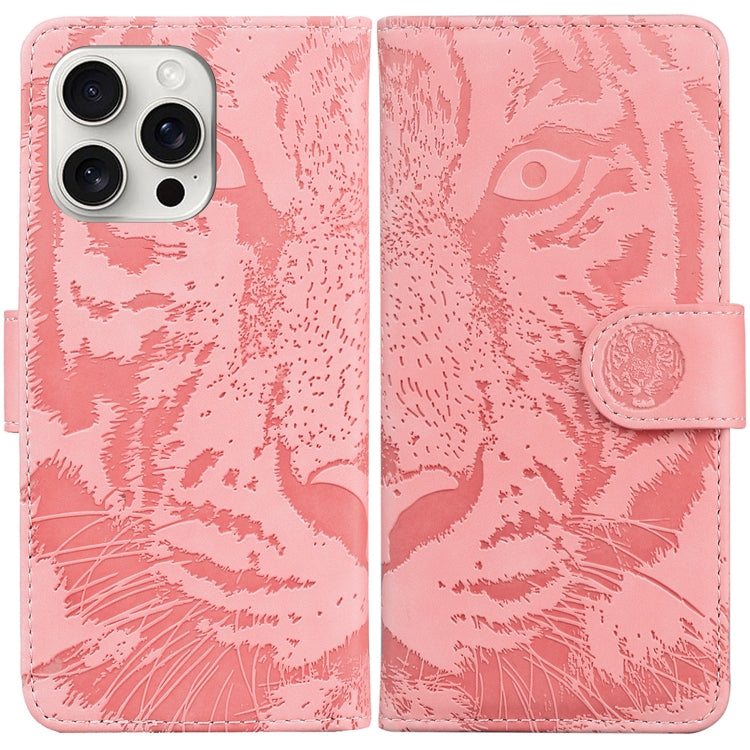 Tiger Embossing Pattern Leather Phone Case