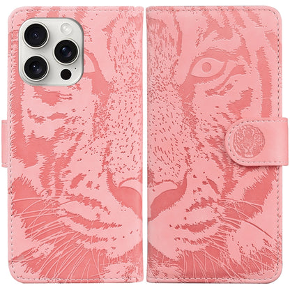 Tiger Embossing Pattern Leather Phone Case