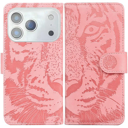Tiger Embossing Pattern Leather Phone Case