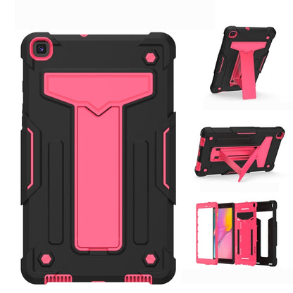 T-shaped Bracket Contrast Color Shockproof PC + Silicone Flat Protective Case��������������������...