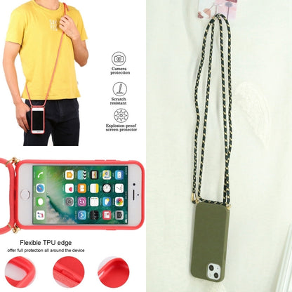 Wheat Straw TPU Shockproof Phone Case with Neck Lanyard, For iPhone 16 Pro Max, For iPhone 16 Pro...