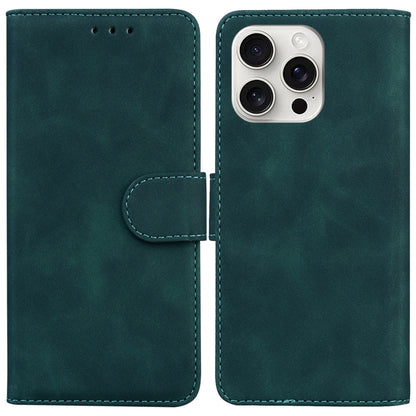 Skin Feel Pure Color Flip Leather Phone Case