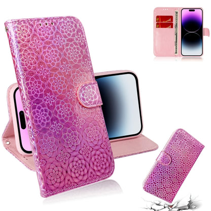 Colorful Magnetic Buckle Leather Phone Case