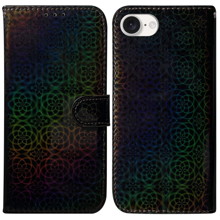 Colorful Magnetic Buckle Leather Phone Case