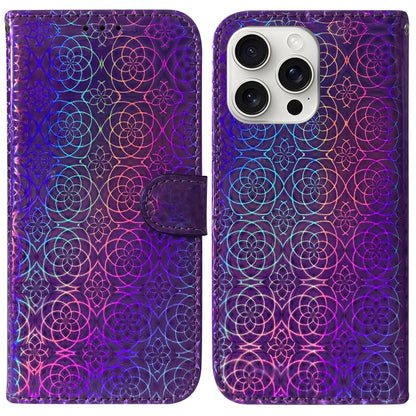 Colorful Magnetic Buckle Leather Phone Case