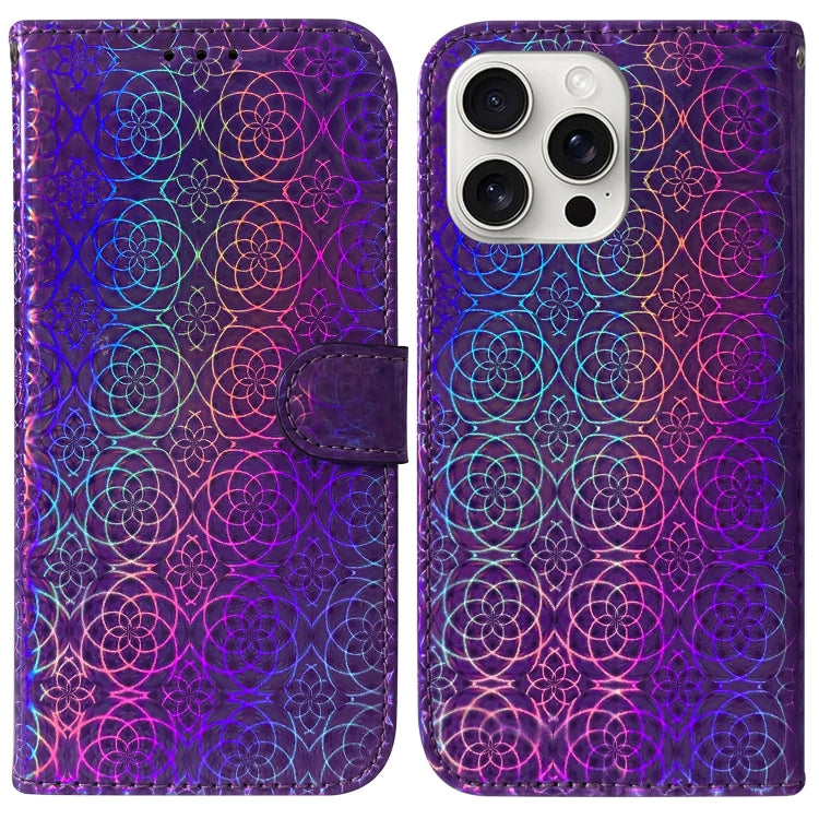 Colorful Magnetic Buckle Leather Phone Case