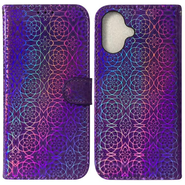 Colorful Magnetic Buckle Leather Phone Case