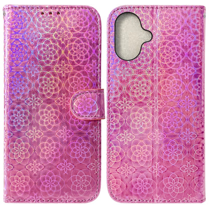 Colorful Magnetic Buckle Leather Phone Case