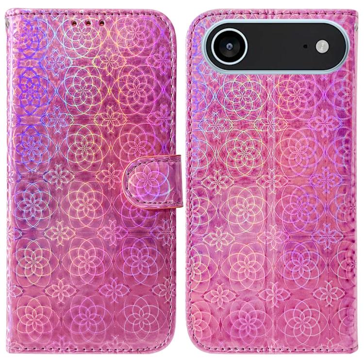 Colorful Magnetic Buckle Leather Phone Case