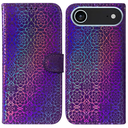 Colorful Magnetic Buckle Leather Phone Case