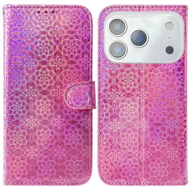Colorful Magnetic Buckle Leather Phone Case