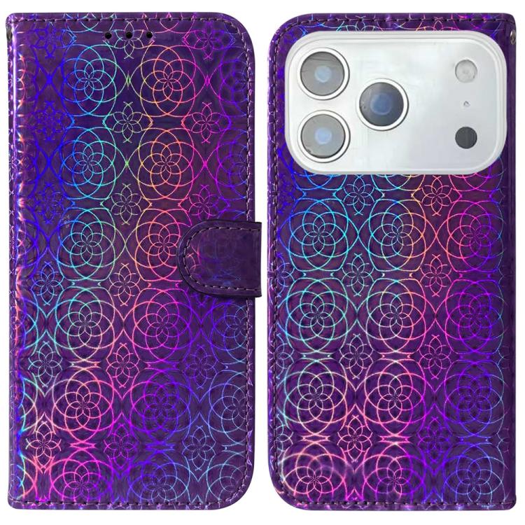 Colorful Magnetic Buckle Leather Phone Case