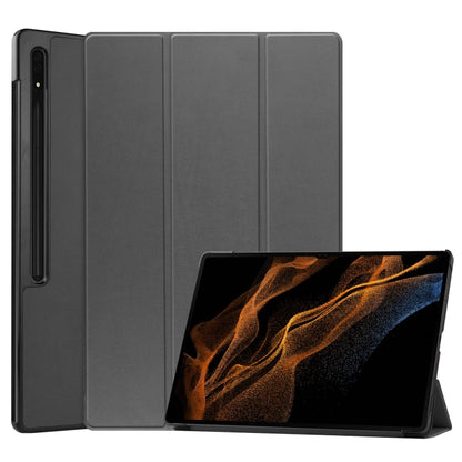 Custer Pure Color 3-Fold Holder Smart Leather Tablet Case, For Samsung Galaxy Tab S9 FE / S10 FE�...