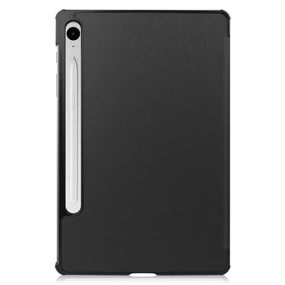 Custer Pure Color 3-Fold Holder Smart Leather Tablet Case, For Samsung Galaxy Tab S9 FE / S10 FE�...