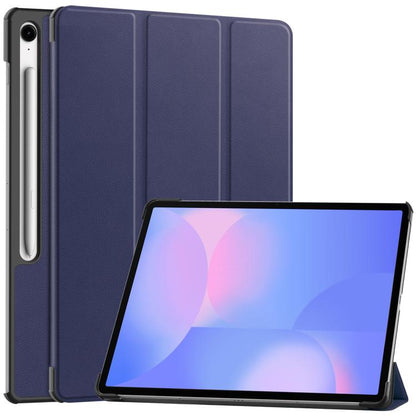Custer Pure Color 3-Fold Holder Smart Leather Tablet Case, For Samsung Galaxy Tab S9 FE / S10 FE�...