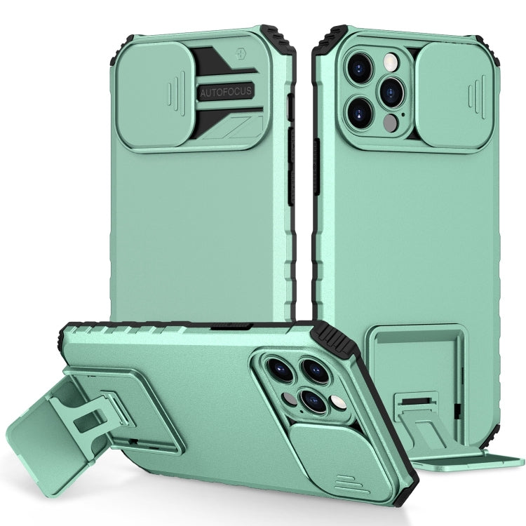 Stereoscopic Holder Sliding Camshield Phone Case
