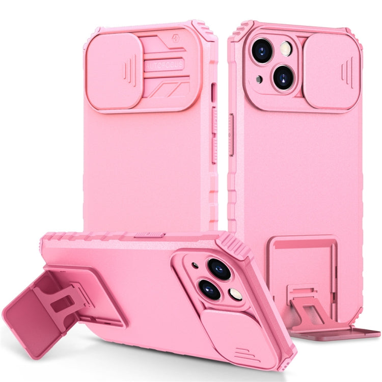 Stereoscopic Holder Sliding Camshield Phone Case