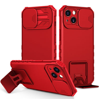 Stereoscopic Holder Sliding Camshield Phone Case