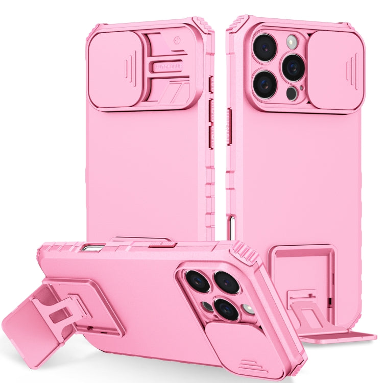 Stereoscopic Holder Sliding Camshield Phone Case