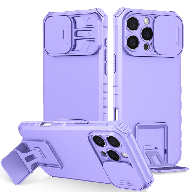 Stereoscopic Holder Sliding Camshield Phone Case