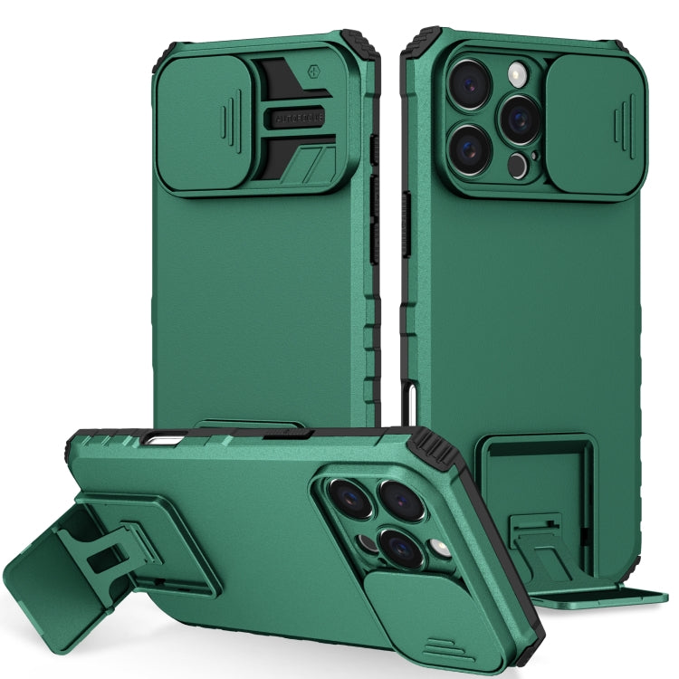 Stereoscopic Holder Sliding Camshield Phone Case