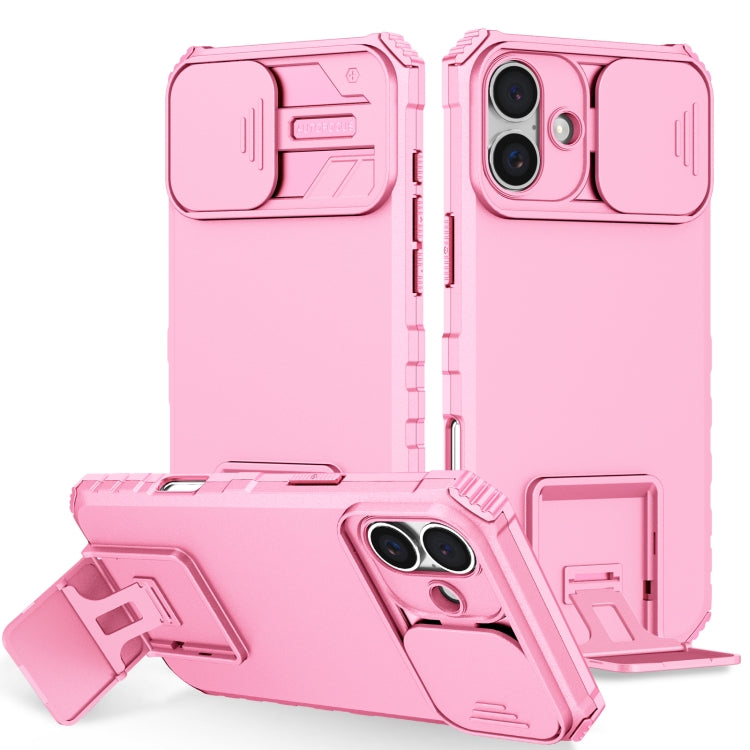 Stereoscopic Holder Sliding Camshield Phone Case