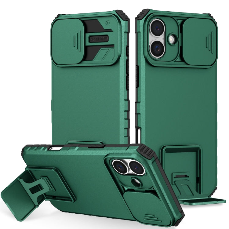 Stereoscopic Holder Sliding Camshield Phone Case