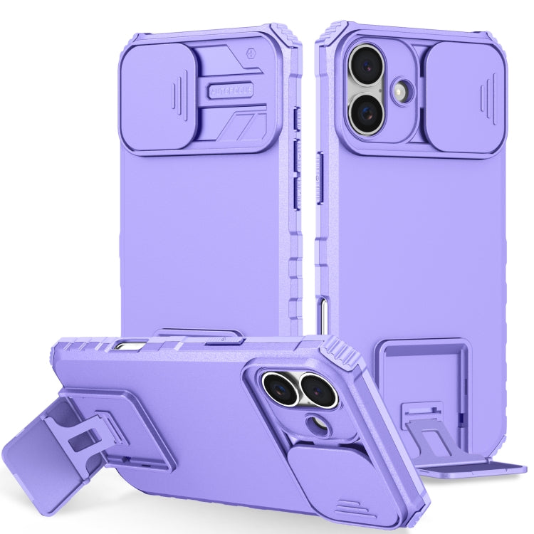 Stereoscopic Holder Sliding Camshield Phone Case