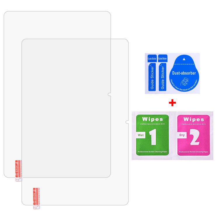 2pcs 9H 0.3mm Explosion-proof Tempered Glass Film, For Samsung Galaxy Tab S10 FE+ 13.1�����������...