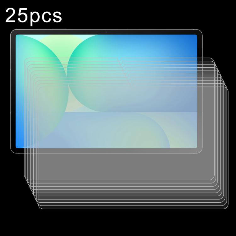 25pcs 9H 0.3mm Explosion-proof Tempered Glass Film, For Samsung Galaxy Tab S10 FE+ 13.1����������...