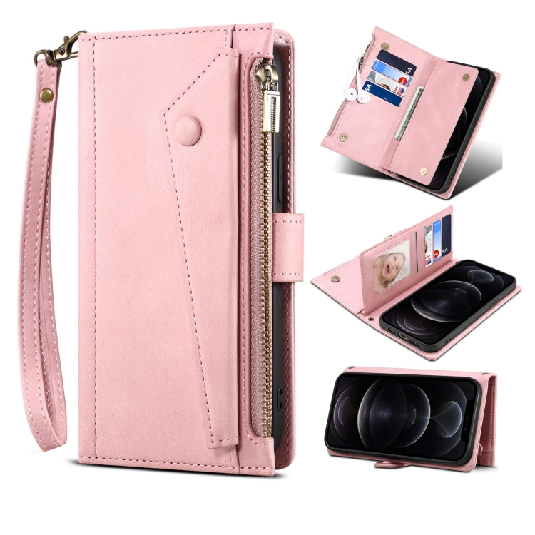 ESEBLE Retro Frosted RFID Flip Leather Phone Case, For iPhone 16e, For iPhone 16 Pro Max���������...