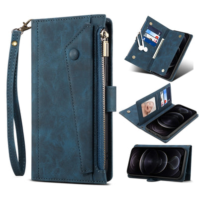 ESEBLE Retro Frosted RFID Flip Leather Phone Case, For iPhone 16e, For iPhone 16 Pro Max���������...