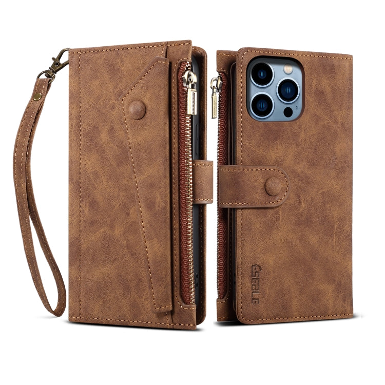 ESEBLE Retro Frosted RFID Flip Leather Phone Case, For iPhone 16e, For iPhone 16 Pro Max���������...