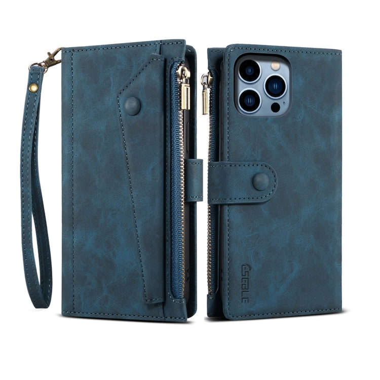 ESEBLE Retro Frosted RFID Flip Leather Phone Case, For iPhone 16e, For iPhone 16 Pro Max���������...