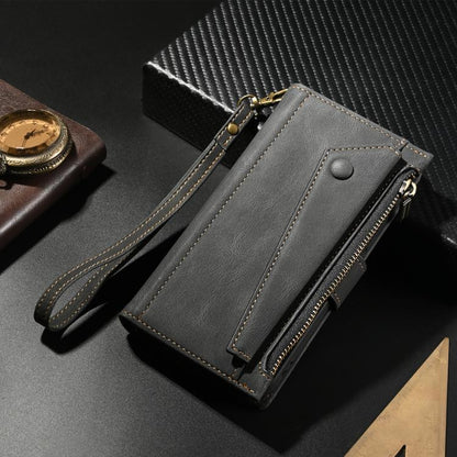ESEBLE Retro Frosted RFID Flip Leather Phone Case, For iPhone 16e, For iPhone 16 Pro Max���������...
