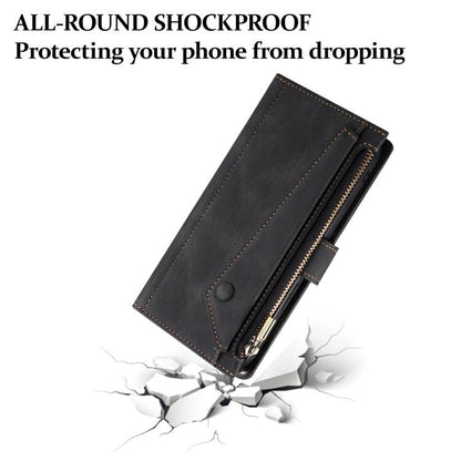 ESEBLE Retro Frosted RFID Flip Leather Phone Case, For iPhone 16e, For iPhone 16 Pro Max���������...
